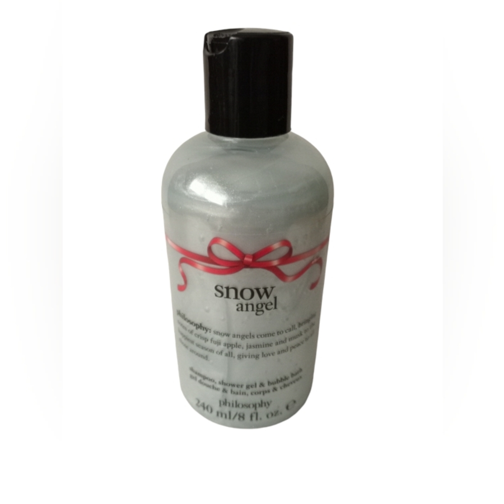 Philosophy Snow Angel 3 in 1 Shampoo Shower Gel Bubble Bath 8 fl oz